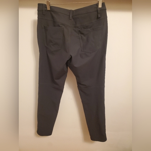 Lululemon ABC Pant Slim Warpstreme. 30" inseam. Dark grey. Men size 30. - Picture 6 of 15